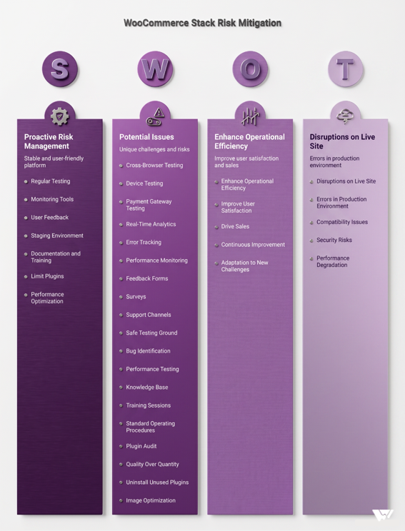 Strategies for Mitigating Risks in WooCommerce - visual selection